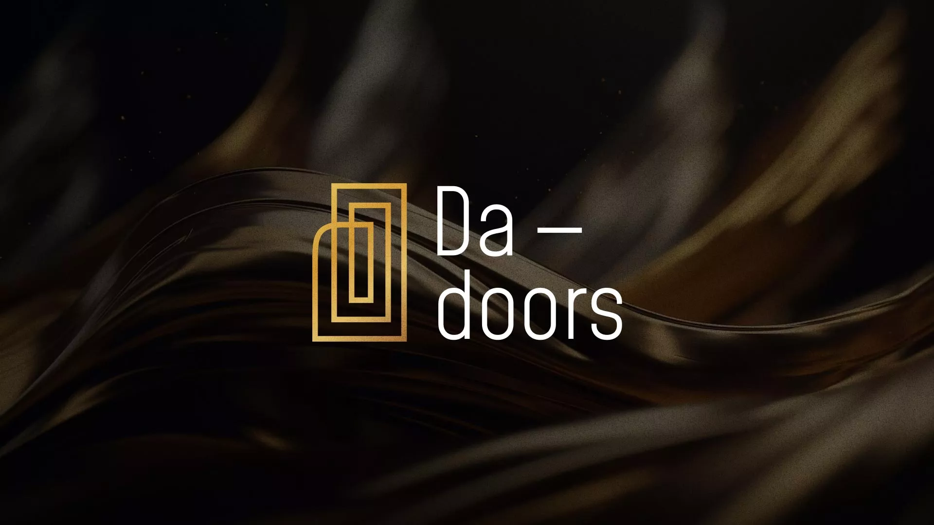 Разработка логотипа для компании «DA-DOORS» в Кулебаках